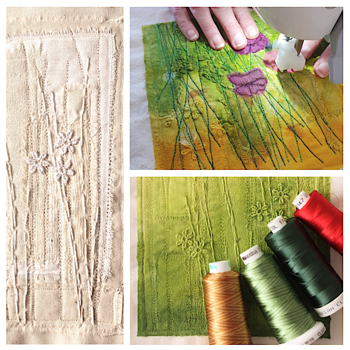 IN THE MEADOW – Layer, Paint and Stitch with Wendy Dolan ALL DAY ...